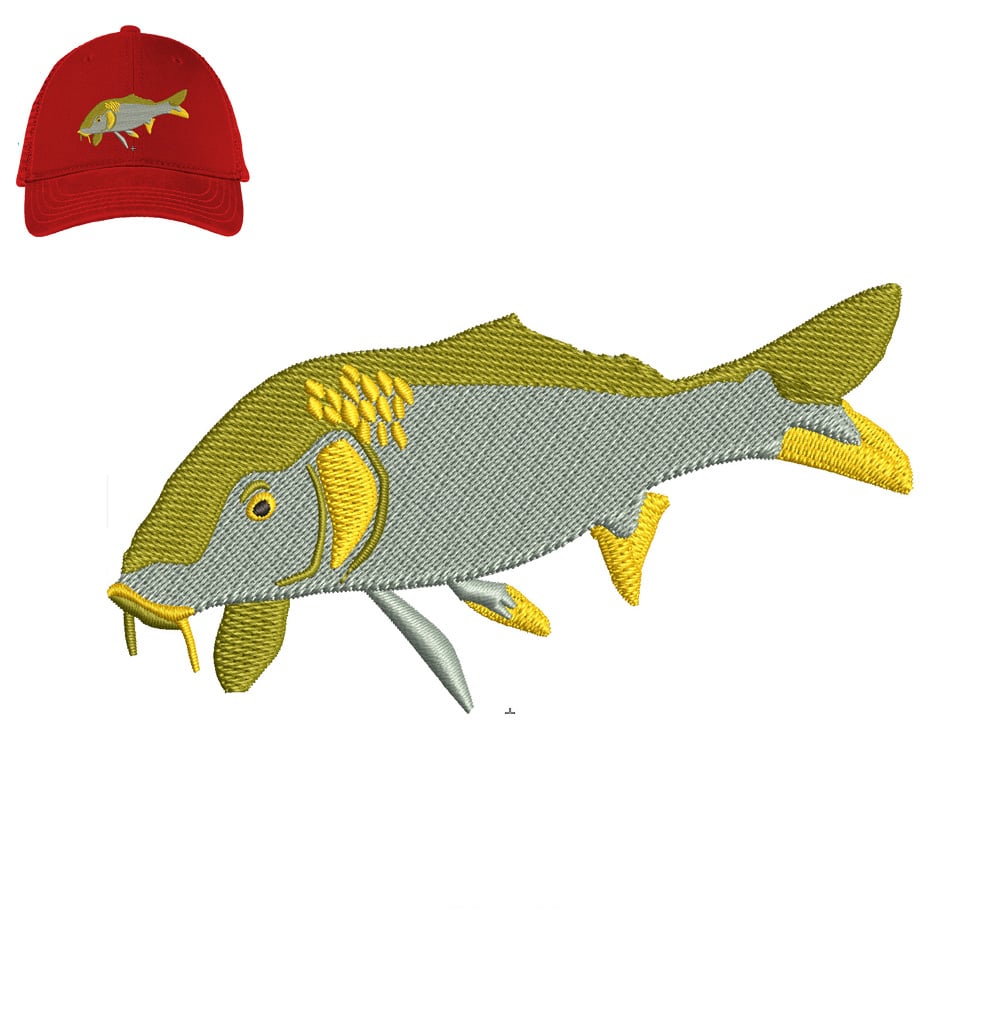 Best Fish Embroidery logo for Cap ,logo Embroidery, Embroide | Inspire ...