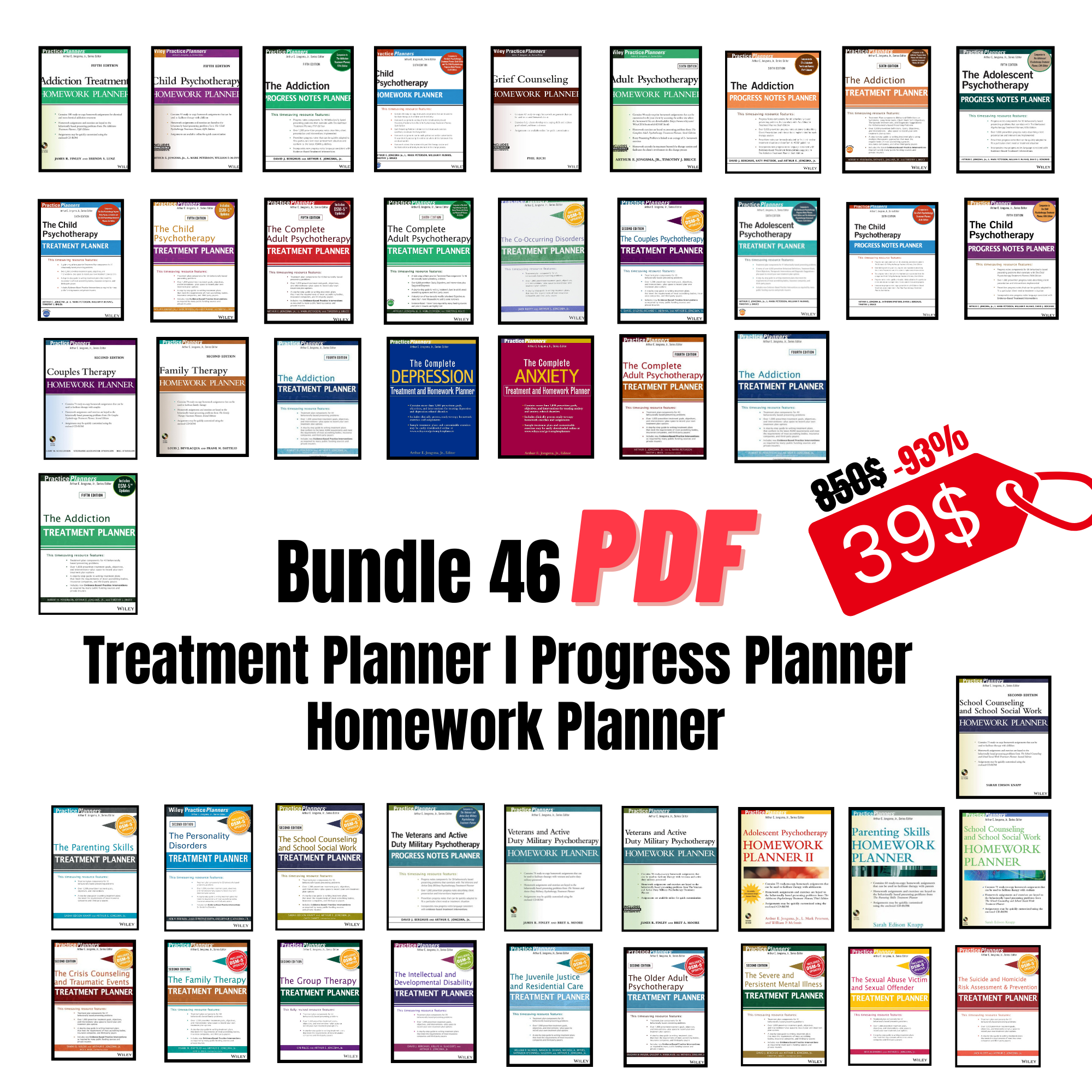 Ultimate PracticePlanner eBook Bundle - 46 PDFs Treatment, P | Inspire ...