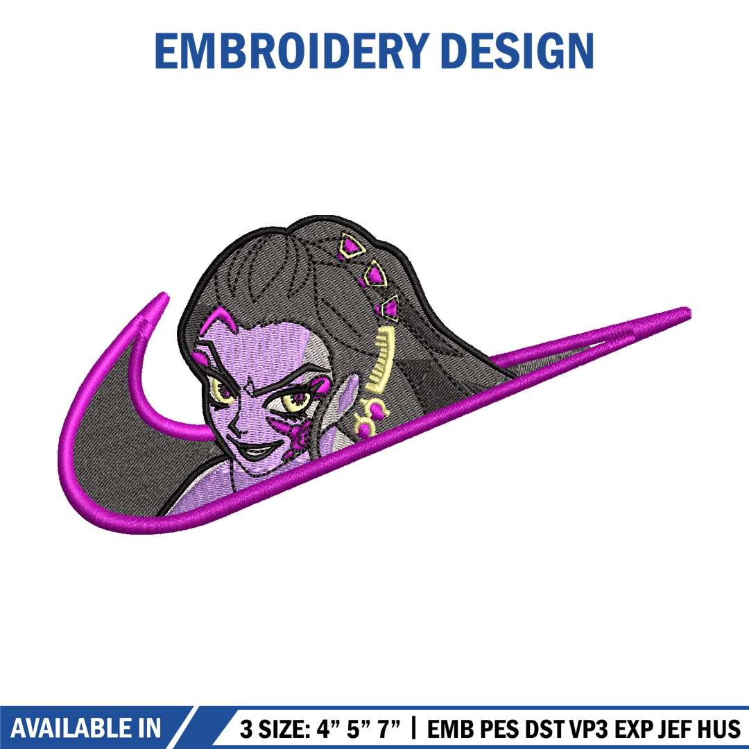 Daki nike embroidery design, Kimetsu no Yaiba embroidery, ni | Inspire ...