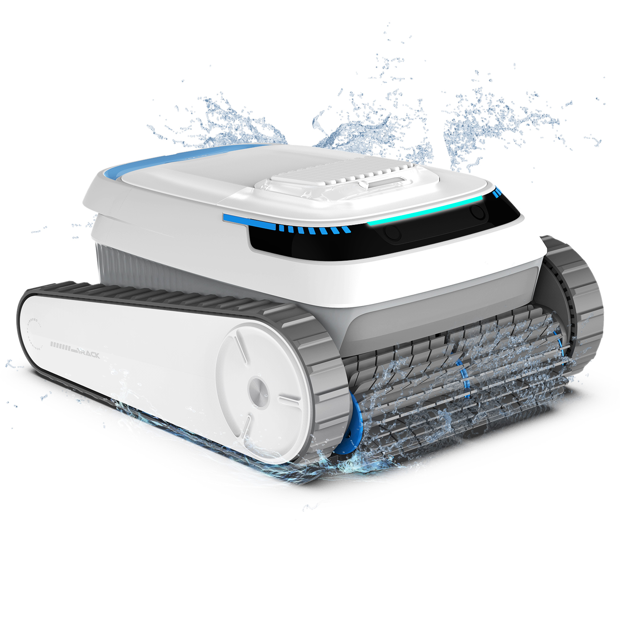 Wireless Pool Vacuum Cleaner Battery, Pool Robot Floor 120 Minutes, Wall Climbing Automatic Pool Cleaner