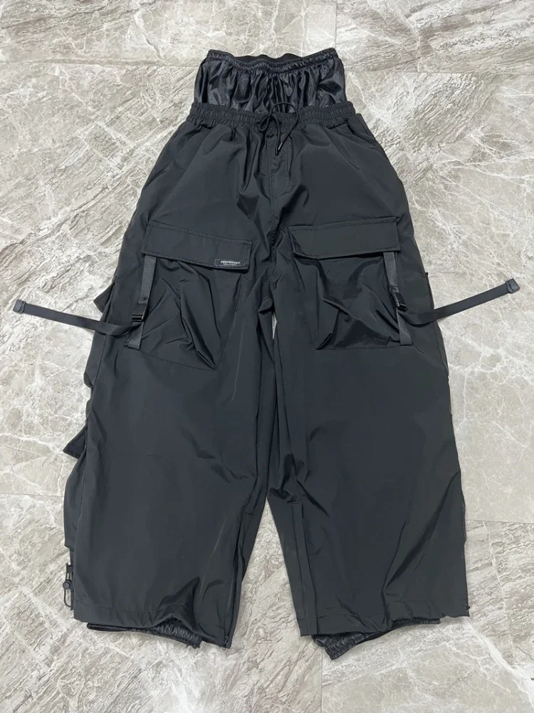 Waterproof Thermal Snow Pants, Oversized Fit for Men and Women, Breathable Ski Pants, Winter Snowboarding Pants