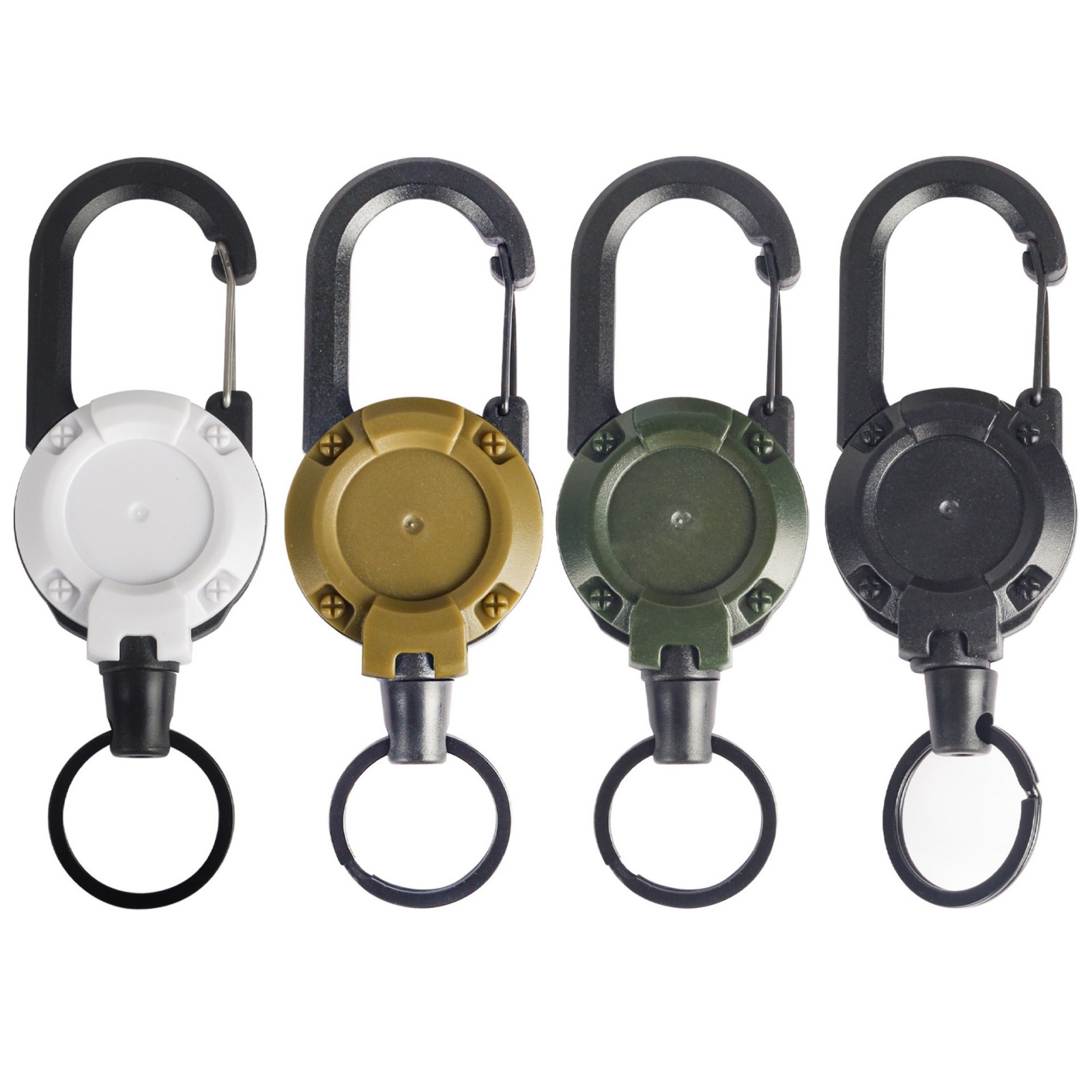 Adjustable Rope Key Chain Heavy Duty Retractable Keychain with Steel Wire Rope | Inspire Uplift