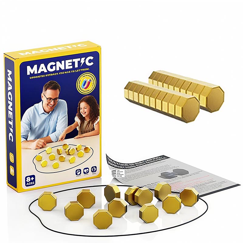 Magnetic Stones Strategy Game for Family Game Night and Brain Challenge