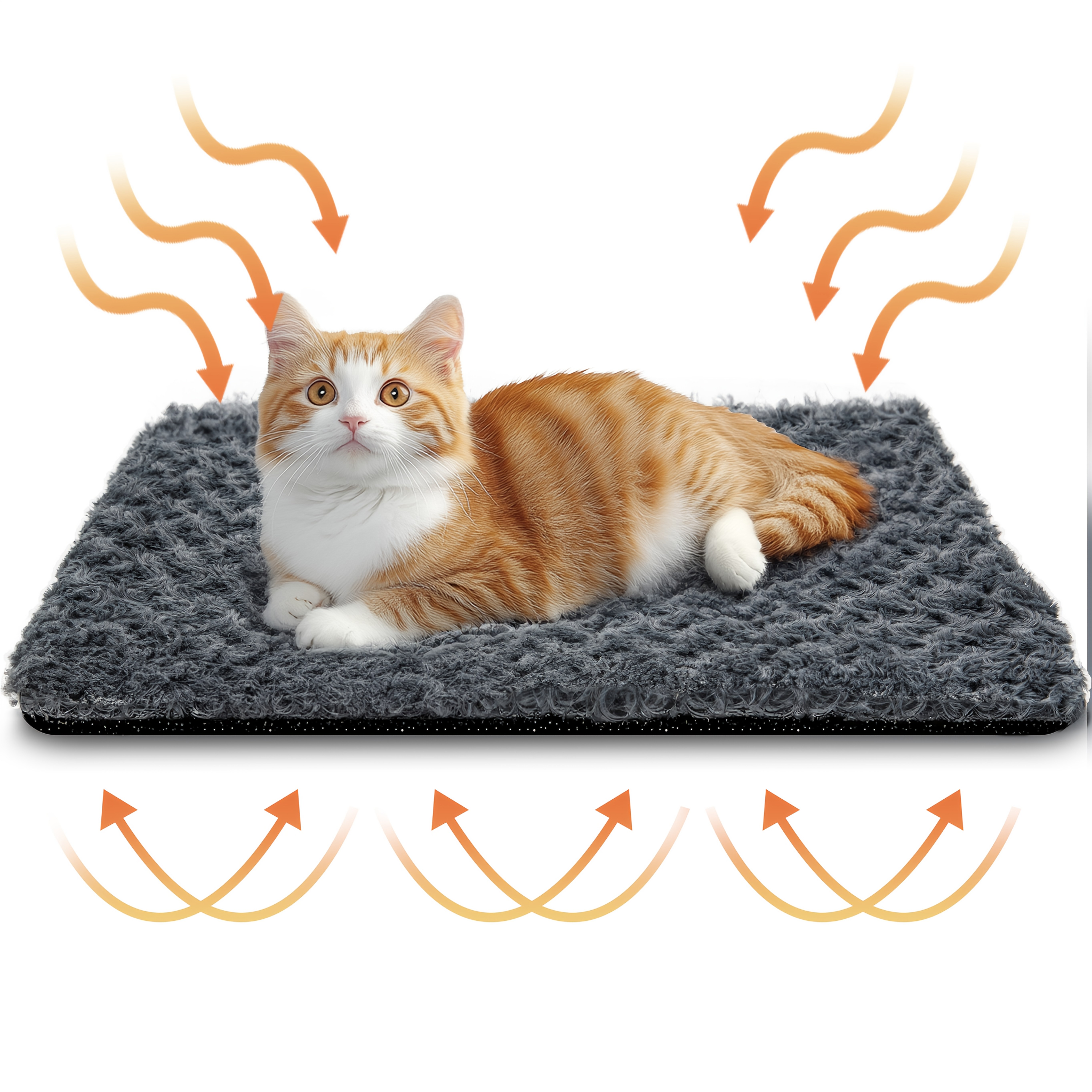 Cozy Paws Self Heating Pet Pad for Dogs & Cats with Non Slip Thermal Comfort