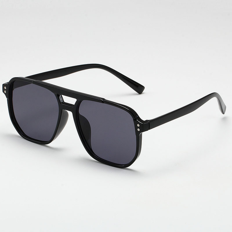 Vintage Oversized Square Sunglasses Designer Style Unisex Shades