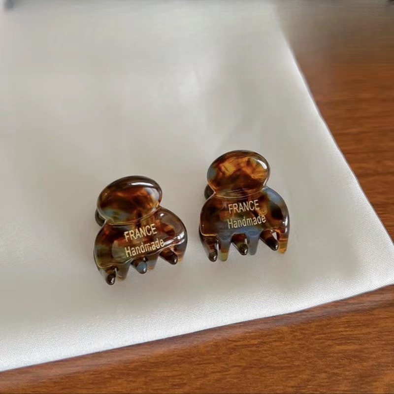 Mini Hair Claw Clips Set of Cute Acetate Hair Clips for Girls & Women
