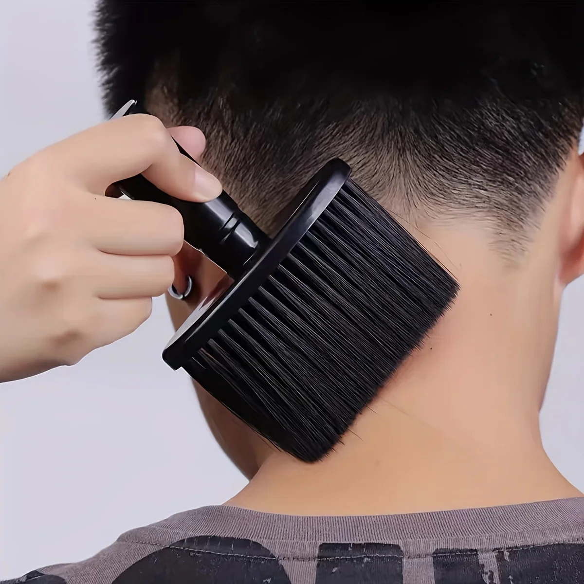 Professional Barber Neck Duster Soft Nylon Hair Cleaning Brush for Salon & Home Grooming