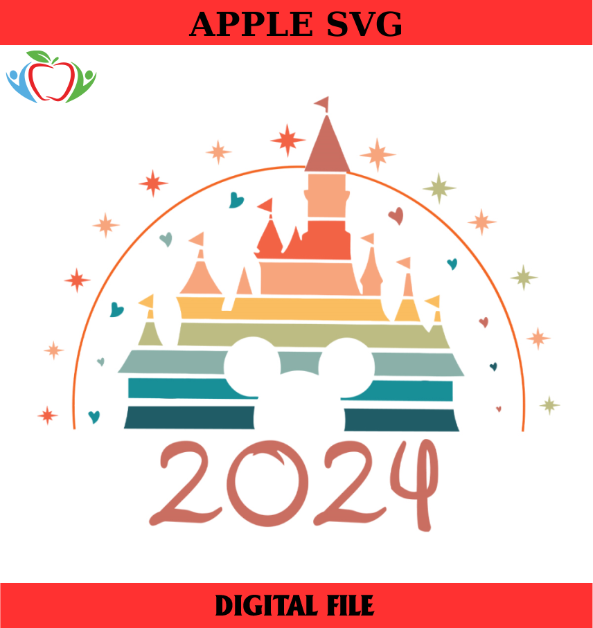 Mickey Disney 2024 Magic Castle Pride SVG, Disney Svg ,Disne | Inspire ...