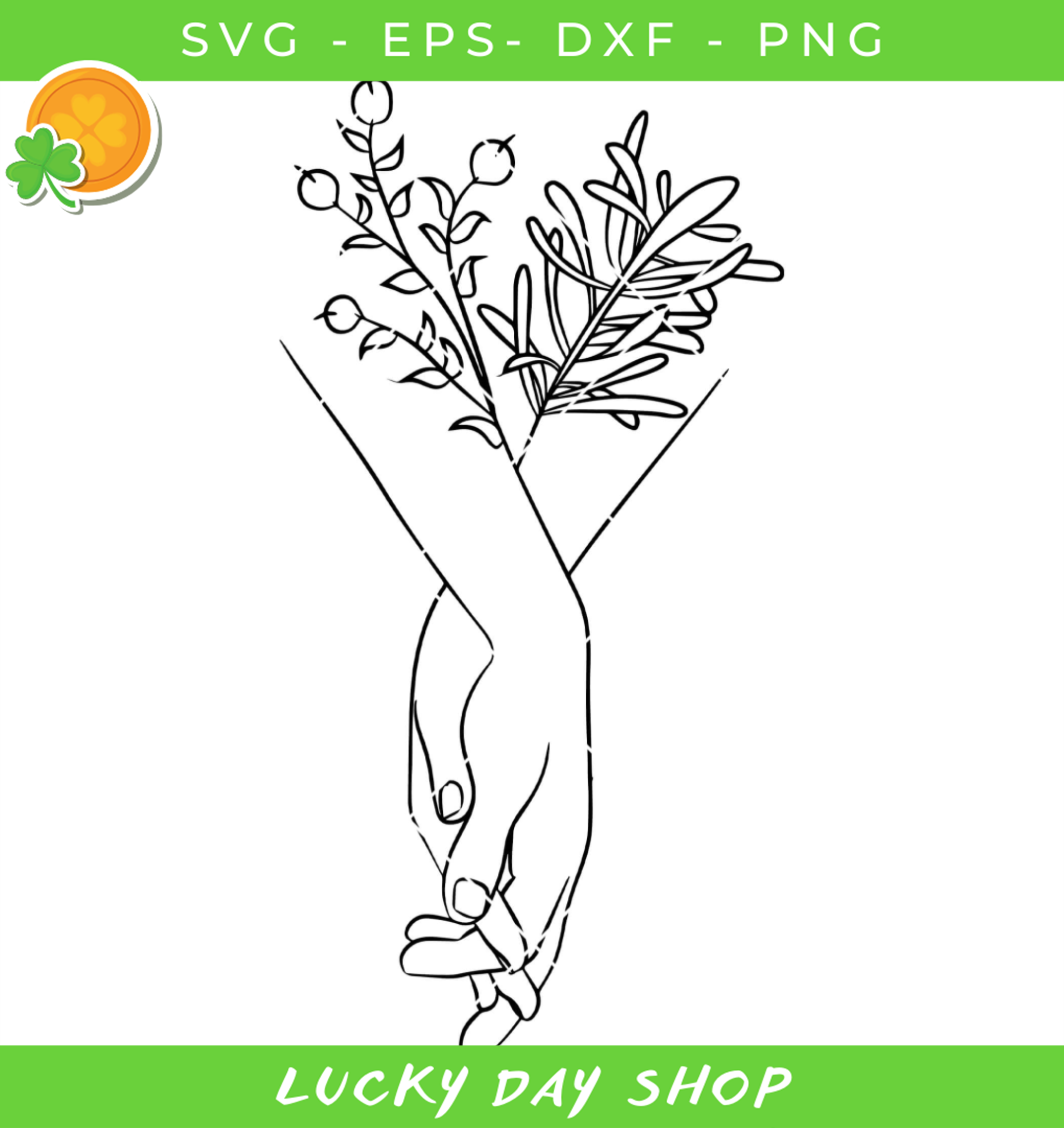 Holding Hands Flowers Svg, Hands Svg, Couple Holding Hands S | Inspire ...
