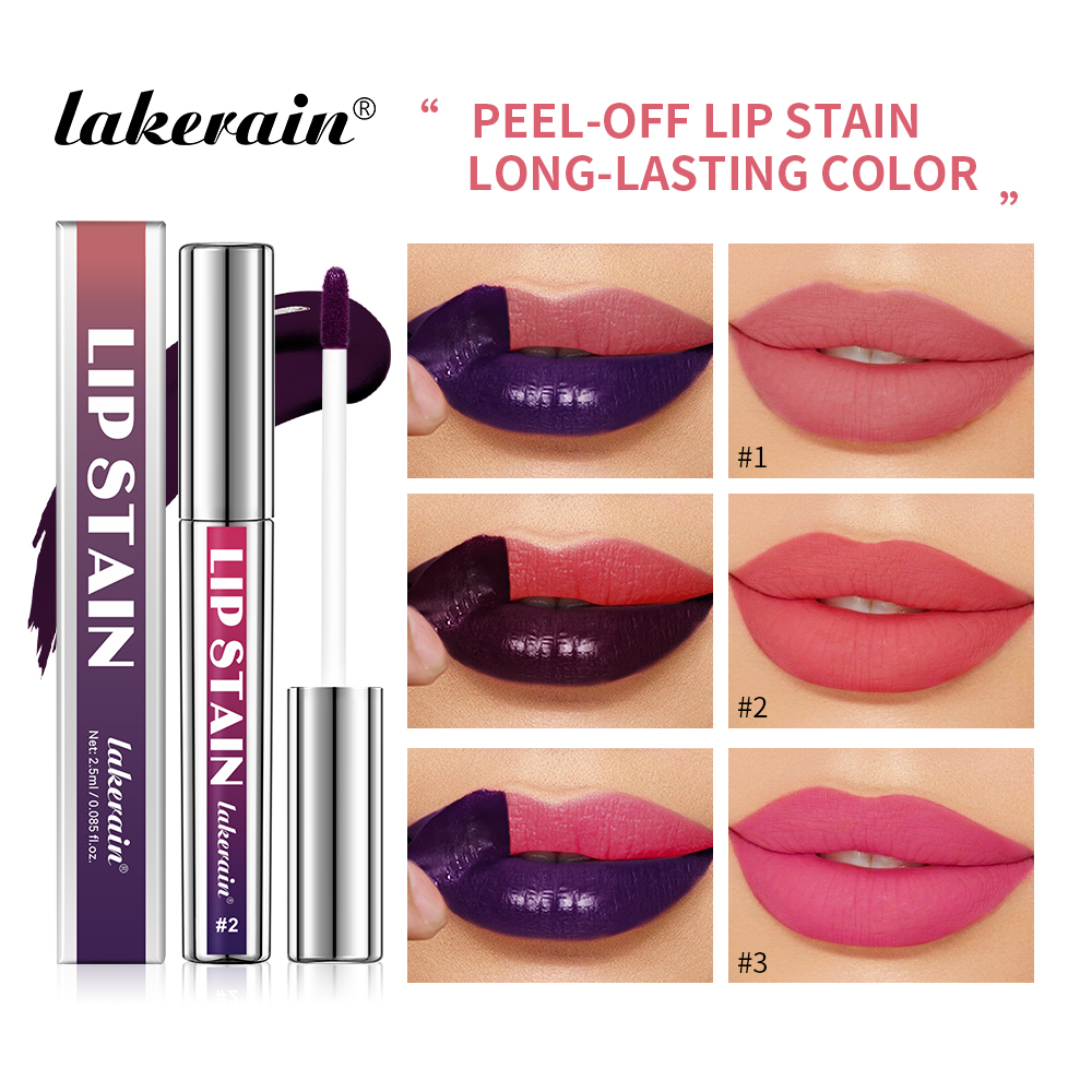 Peel Off Matte Lip Tint 24H Waterproof Liquid Lipstick | Inspire