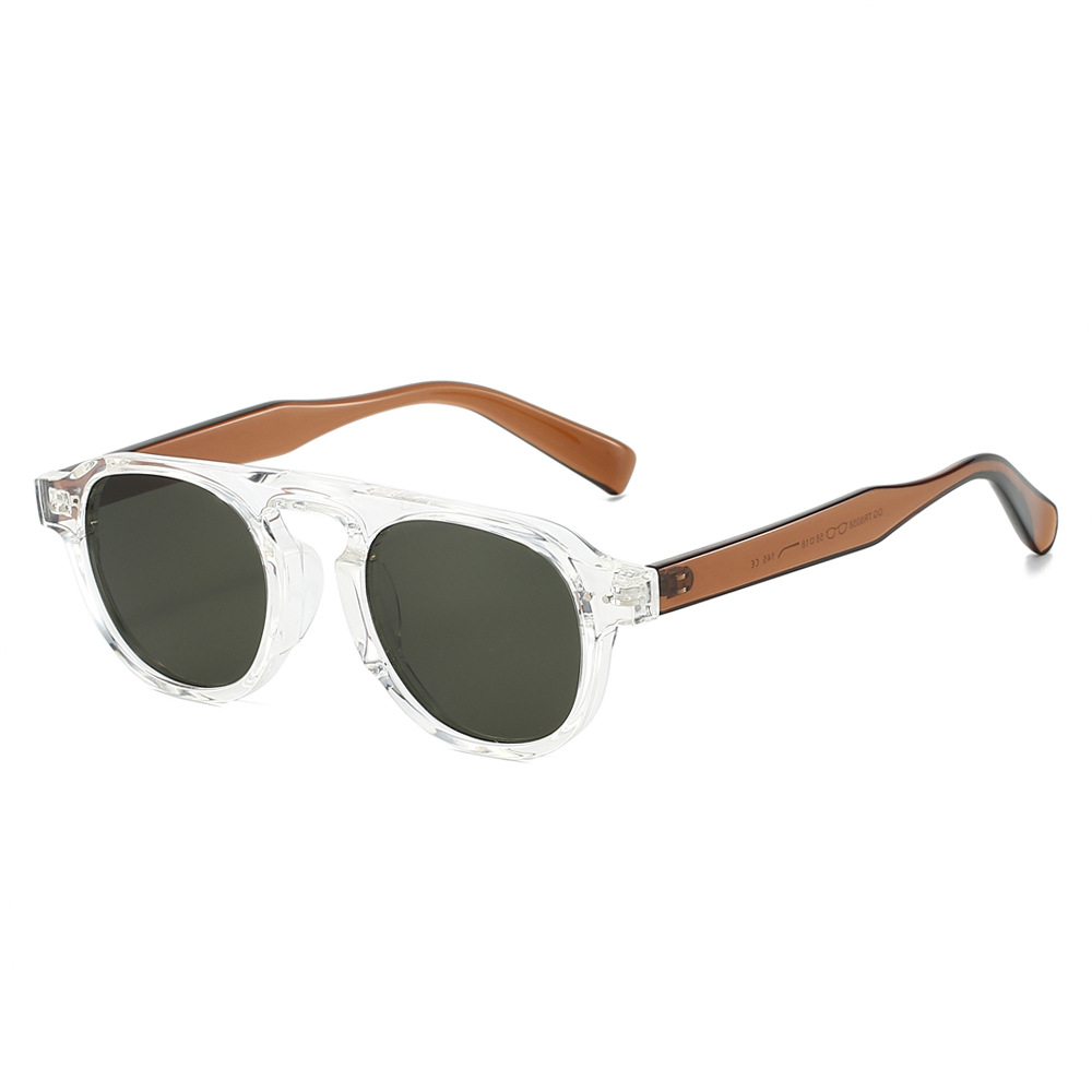 Vintage Pilot Sunglasses Protection Retro Aviator Shades for Driving and Travel