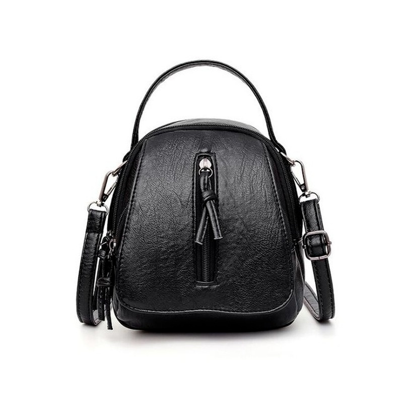 Vintage Soft PU Leather Crossbody Cell Phone Bag for Women