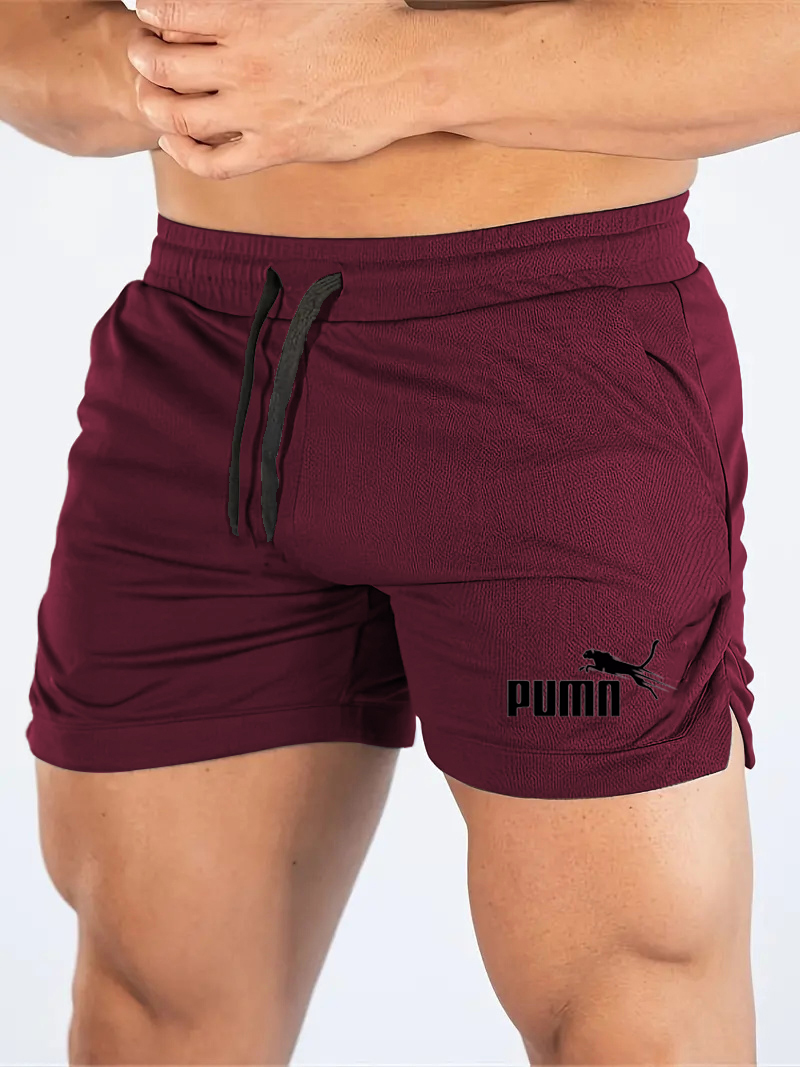 Men's quick dry shorts for summer casual sports and breathable beach pants