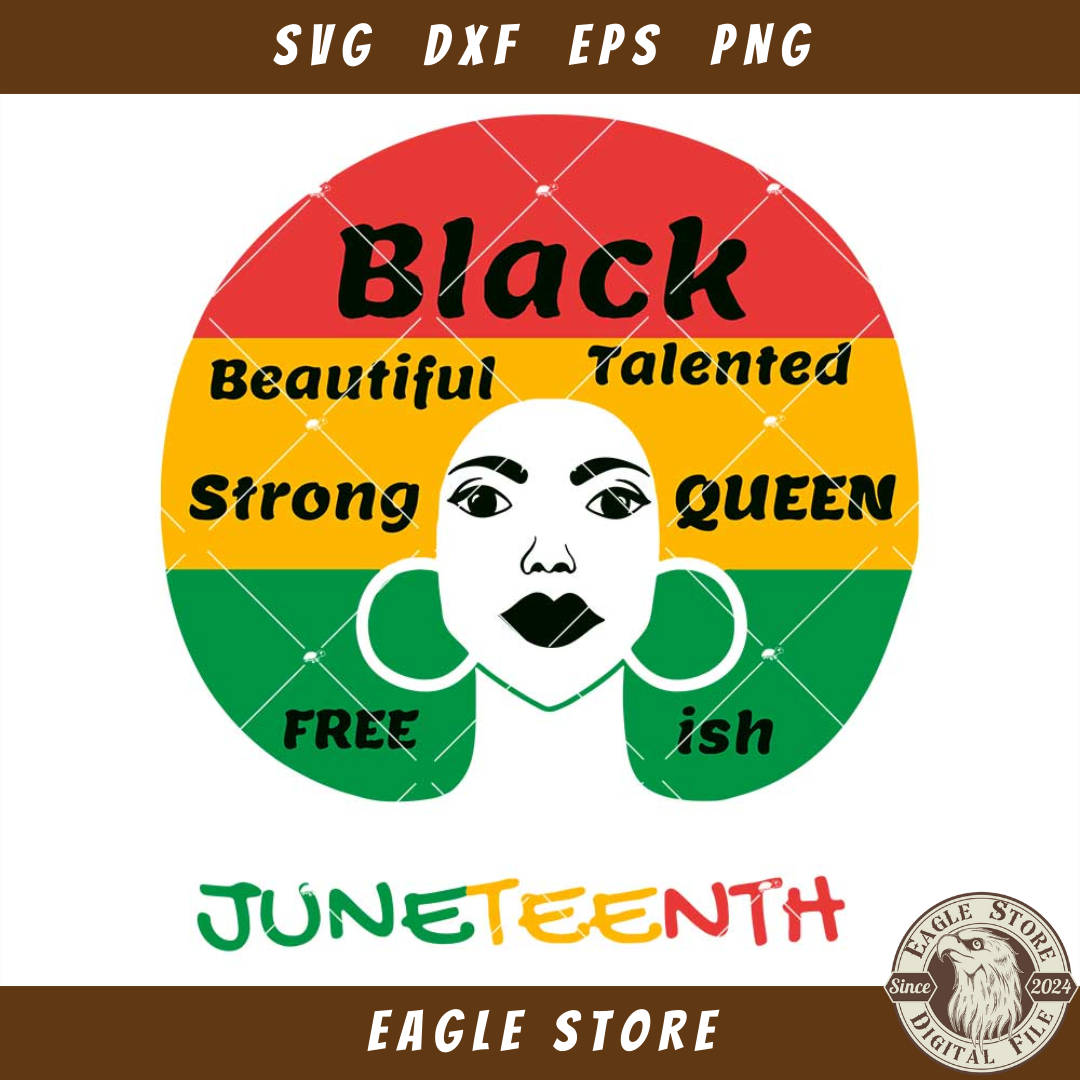 Celebrate Juneteenth Black Queen Svg, Juneteenth Svg - Inspire Uplift