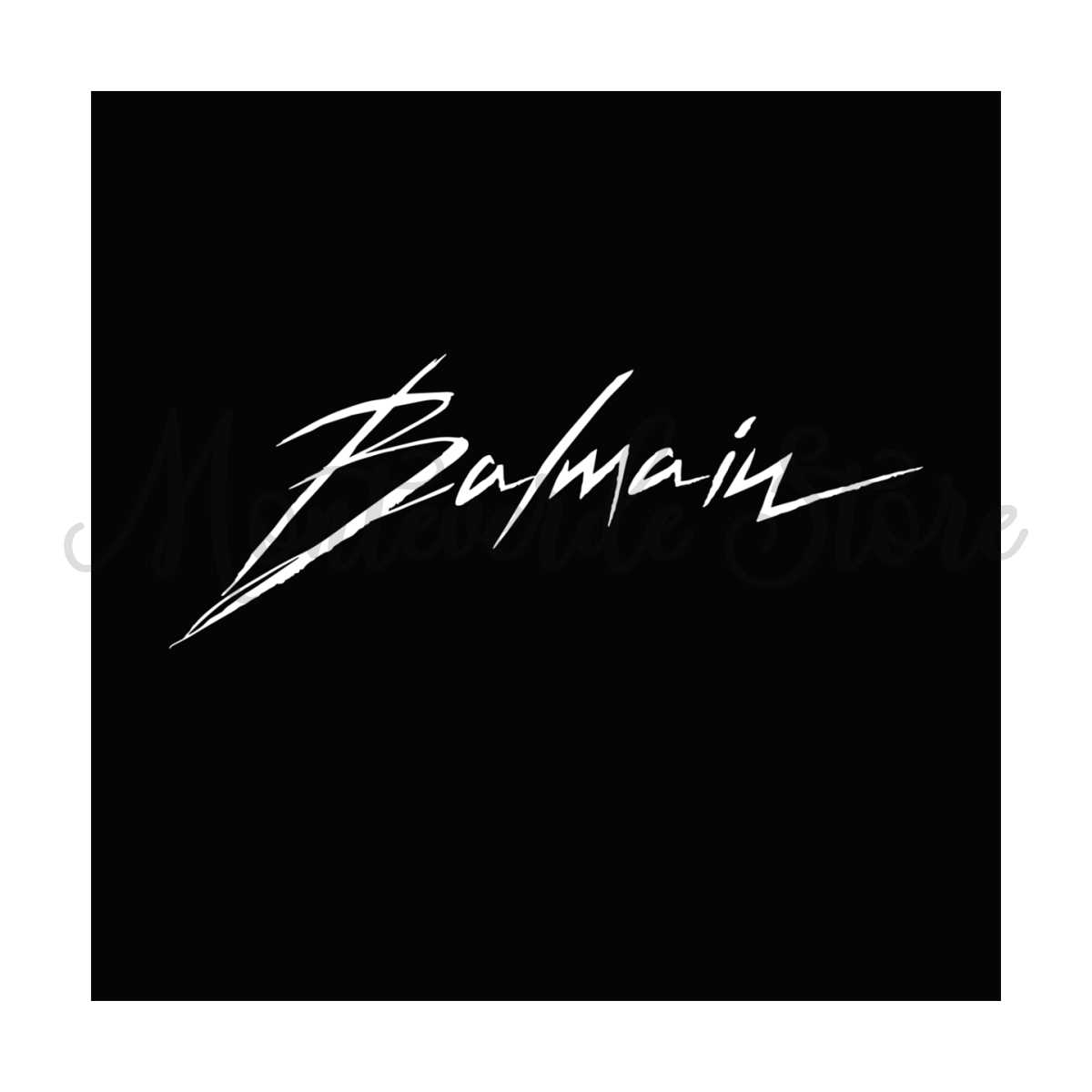 Balmain Fashion Logo SVG, Balmain Logo SVG, Balmain SVG, Log | Inspire ...