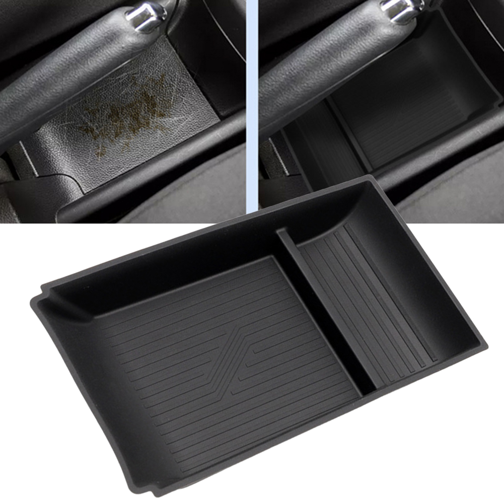 Suzuki Swift Center Console Organizer Tray, Car Silica Gel Storage Box, Automotive Interior Accessories