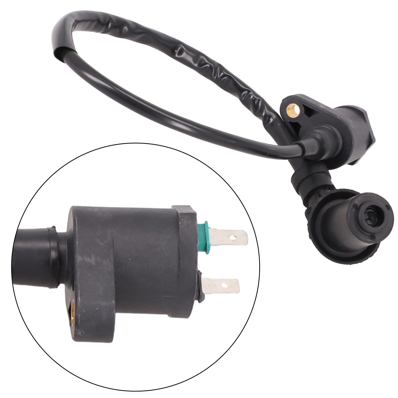 Motorcycle Engine Moped, Universal Coil Lead for Bike and Scooter