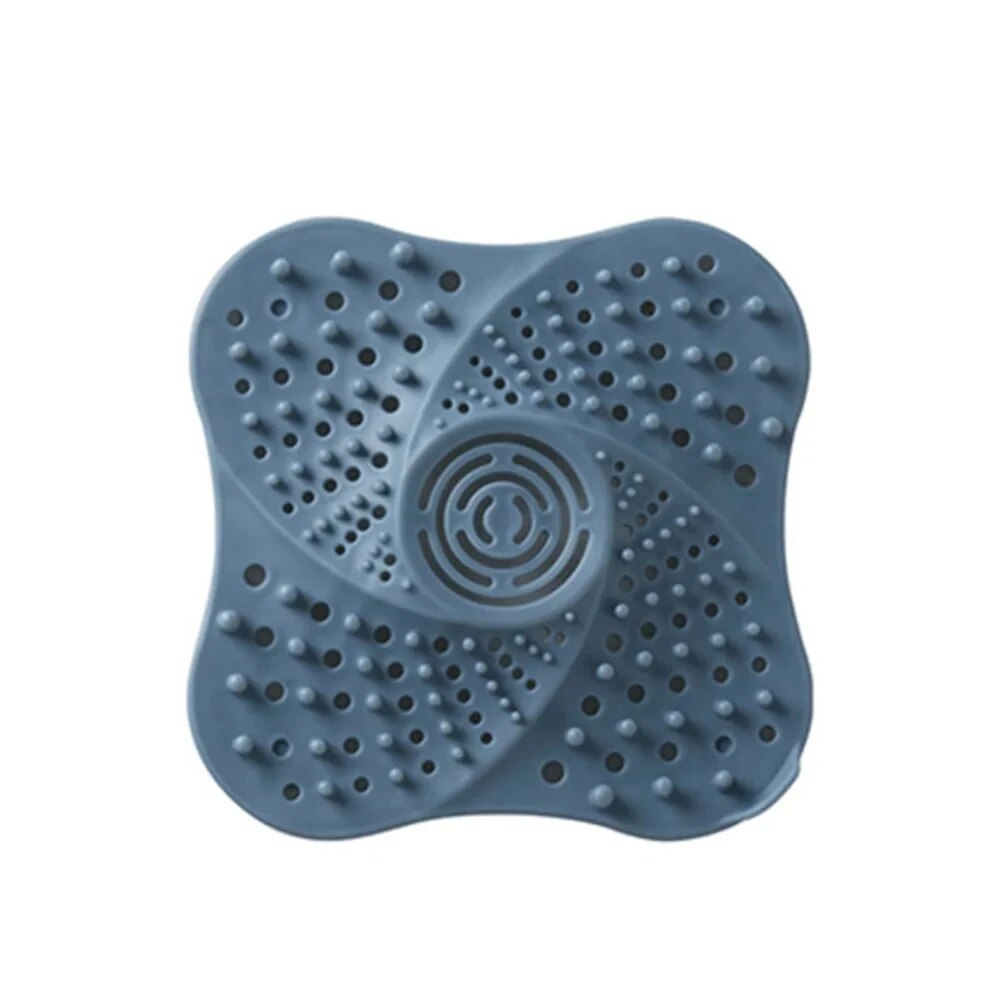 Anti-Blocking Shower Drain Cover & Hair Catcher for Kitchen and Bathroom