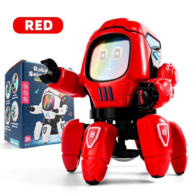 Dancing Robot Toy for Kids - Interactive Octopus Spider with Colorful Lights & Music, Perfect Birthday Gift