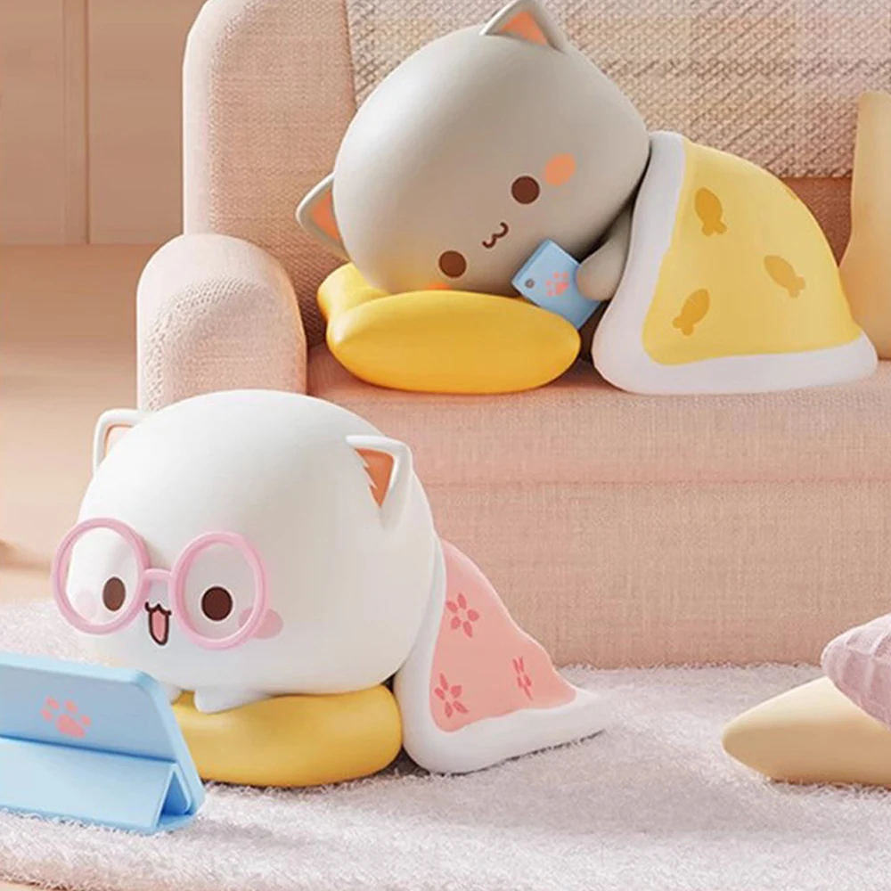 Lucky Cat Blind Box Toys – Cute Cartoon Cat Doll for Boys & Girls, Home Decoration Gift