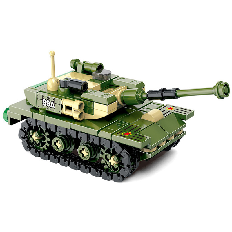 Model Tank Diy Blocks King Tiger Tank Building Blocks - WWII DIY Model for Kids | Inspire Uplift