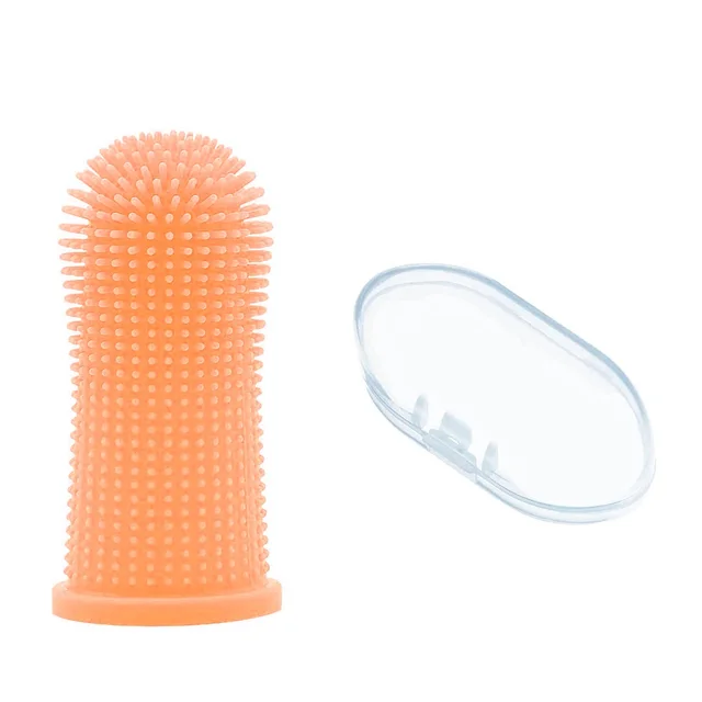 Super Soft Silicone Pet Toothbrush for Dogs & Cats – Non-Toxic, Gentle Teeth Cleaner for Fresh Breath and Oral Care
