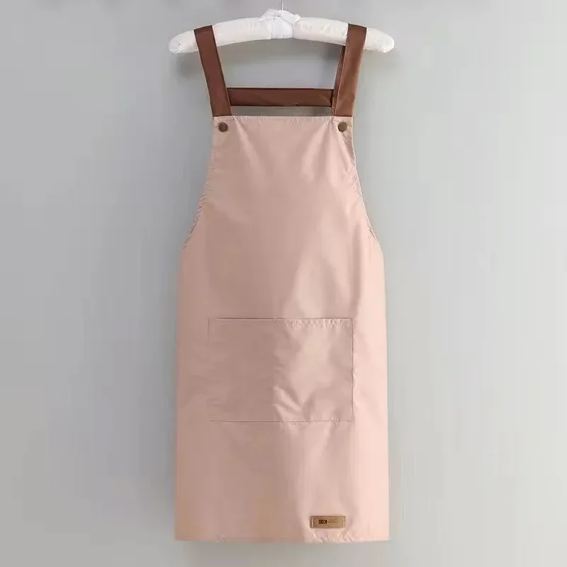 Waterproof Antifouling Apron with Large Pocket for Hotel & Restaurant Workers