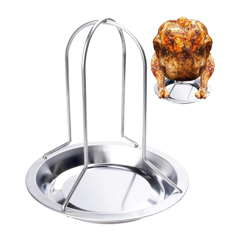 Beer Chicken Rack Beer Can Chicken Roaster Rack – BBQ Grill Stand | Inspire Uplift