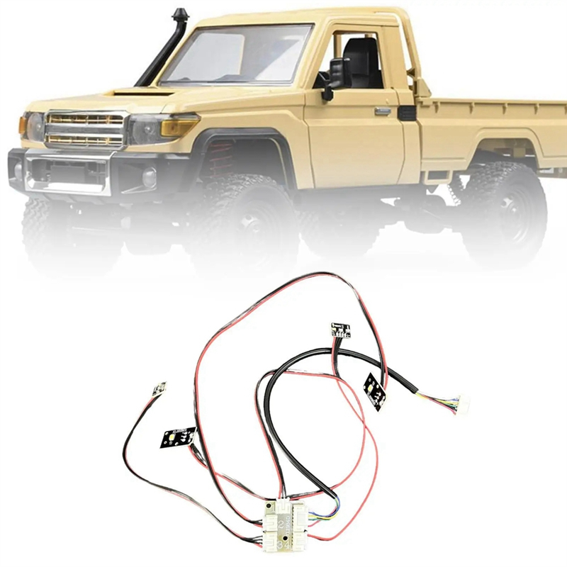 RC Car Light Linkage Set for Scale RC Cars DIY Accessory Upgrade