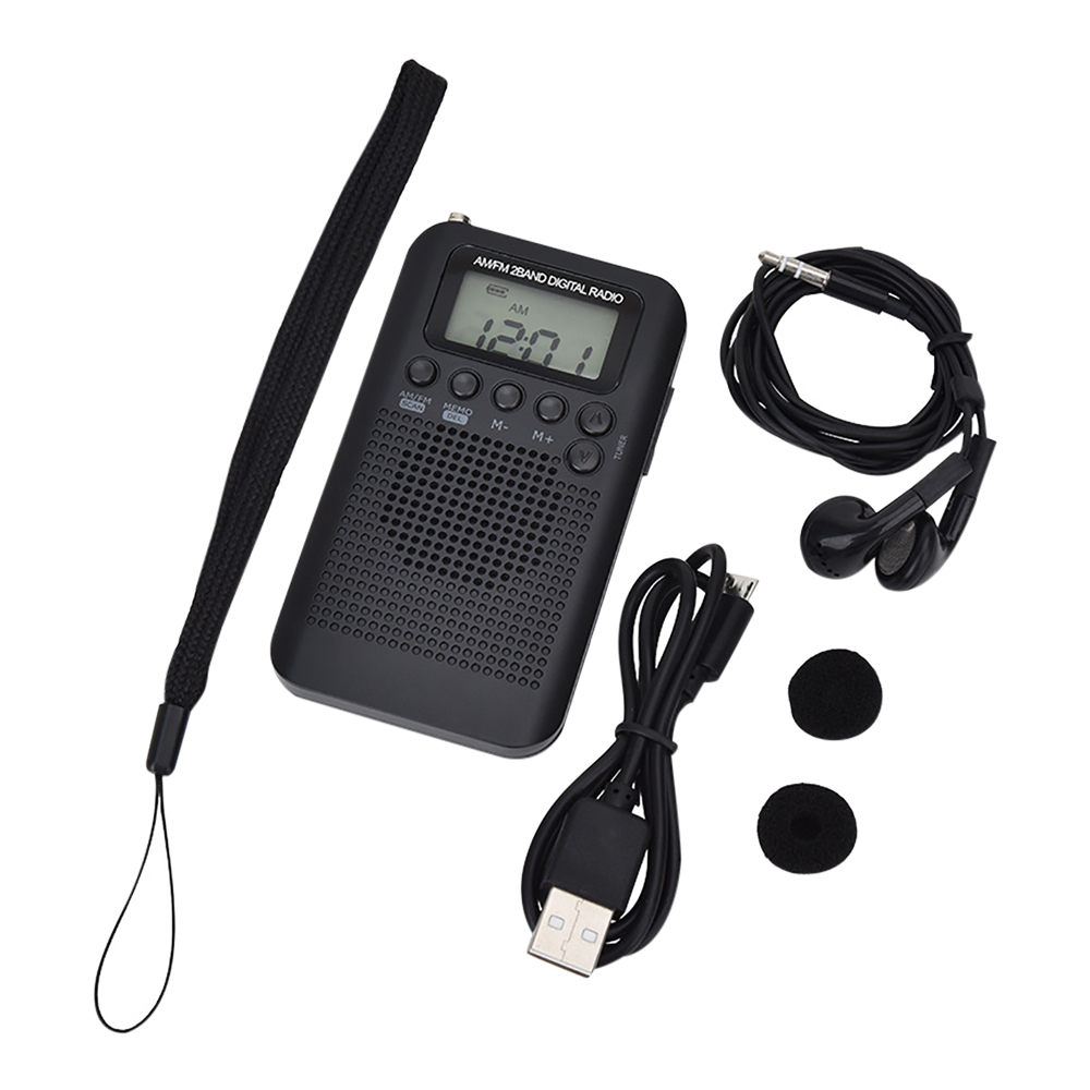 Protable Radio Rear View Pocket Radio - Portable Stereo with LCD Display | Inspire Uplift