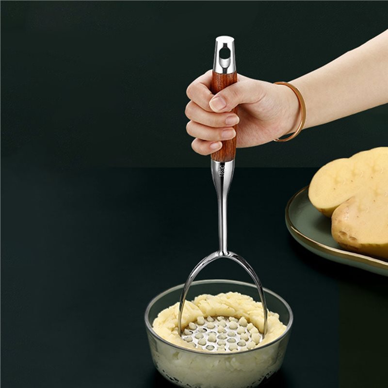 Premium Fruit & Vegetable Masher – Handheld Kitchen Tool | Inspire Uplift