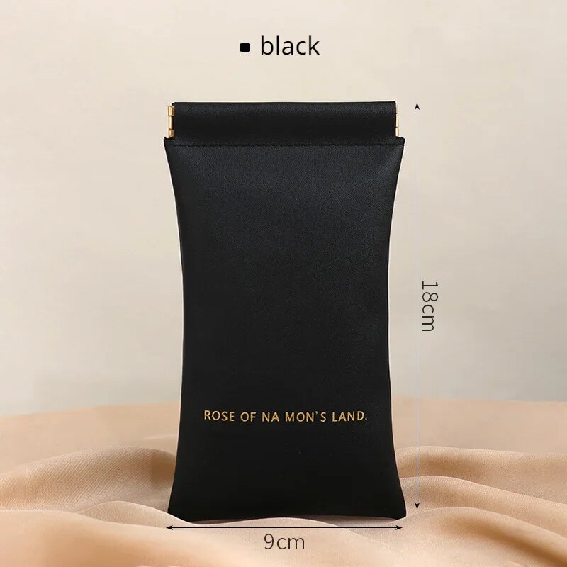 Sunglasses Case for Women Protective Glasses Holder with Automatic Closing