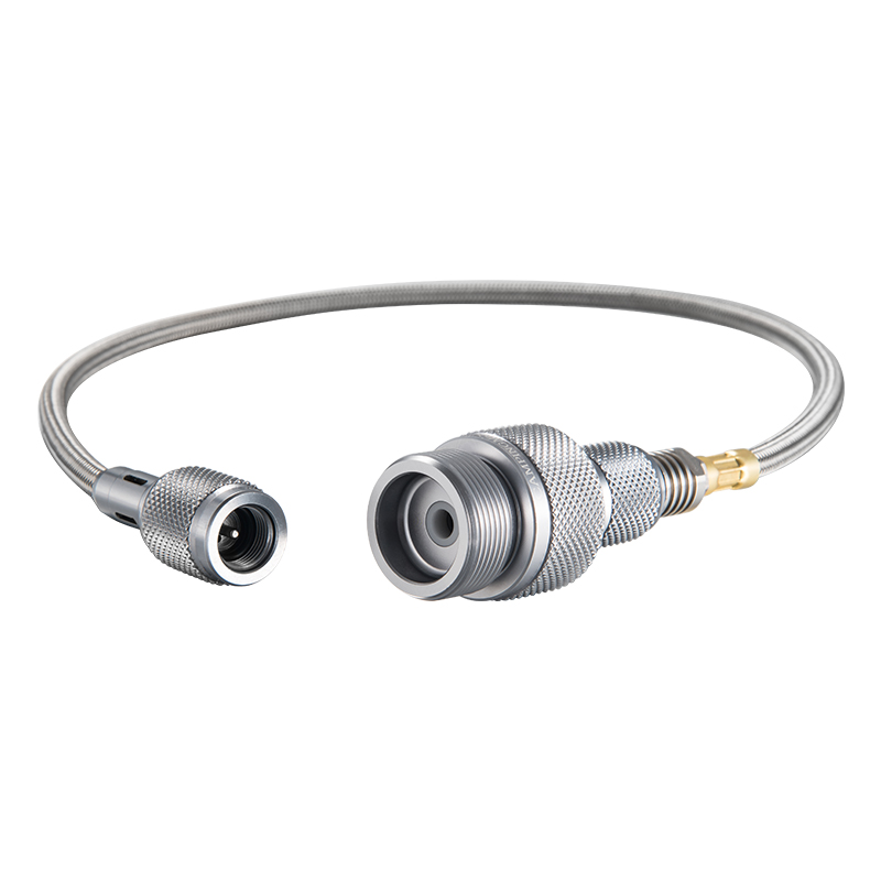 Stainless Steel Gas Extension Tube High Pressure Camping Stove Hose for Outdoor Cooking
