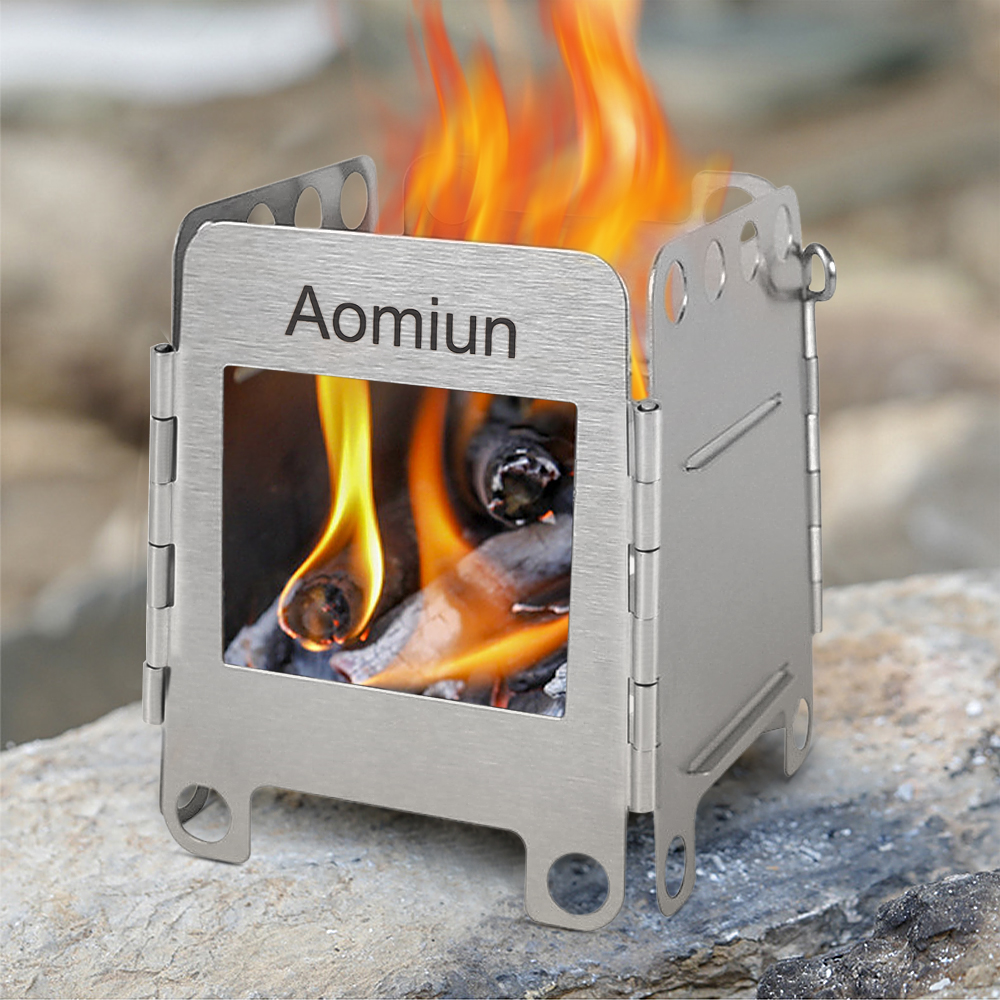 Mini Portable Stainless Steel Fire Pit for Camping | Inspire Uplift