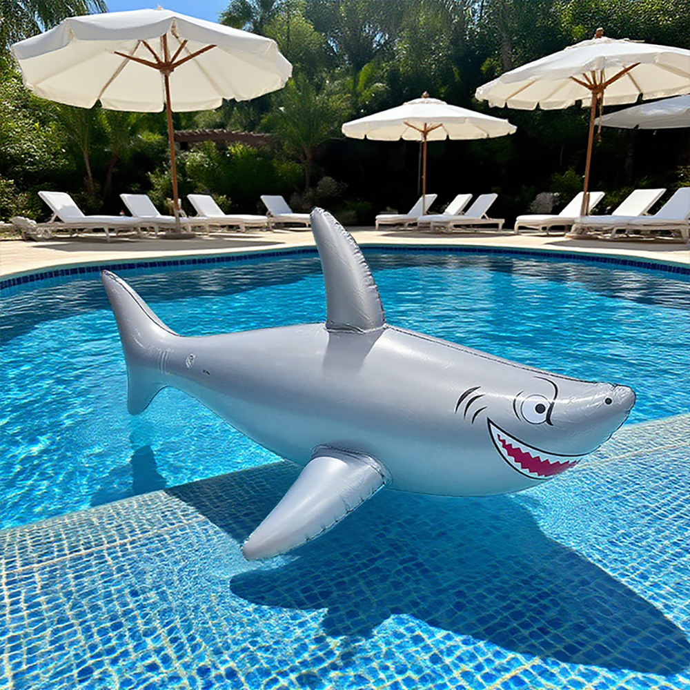 Inflatable Shark Toy Pool Party Decoration | Inspire Uplift