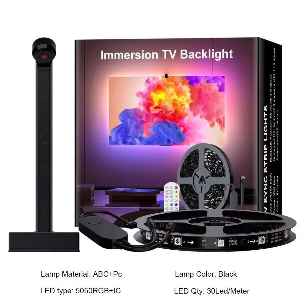 Smart TV LED Backlight Sync RGB IC Ambient Light Strip with Color Sensor for 55 to 85 Inch TVs