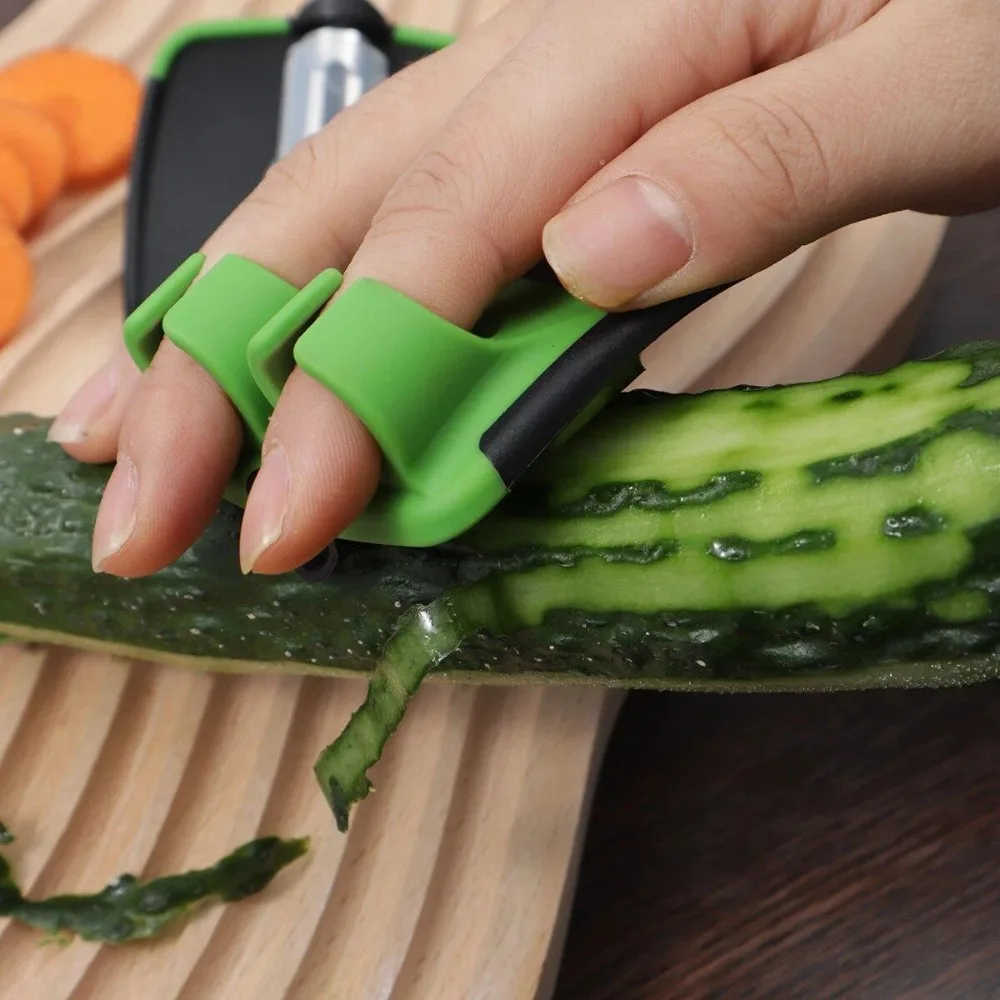 Multifunctional Paring Knife Stainless Steel Vegetable Peeler and Fruit Slicer Kitchen Tool
