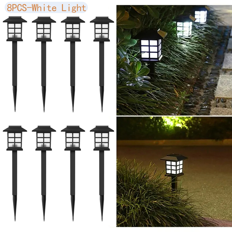 Solar Pathway Lights Waterproof Solar Garden Lights for Yard Patio Walkway Driveway