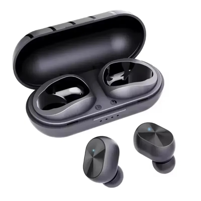 True Wireless Bluetooth Earbuds with Mic Sport Running Headphones for Smartphones