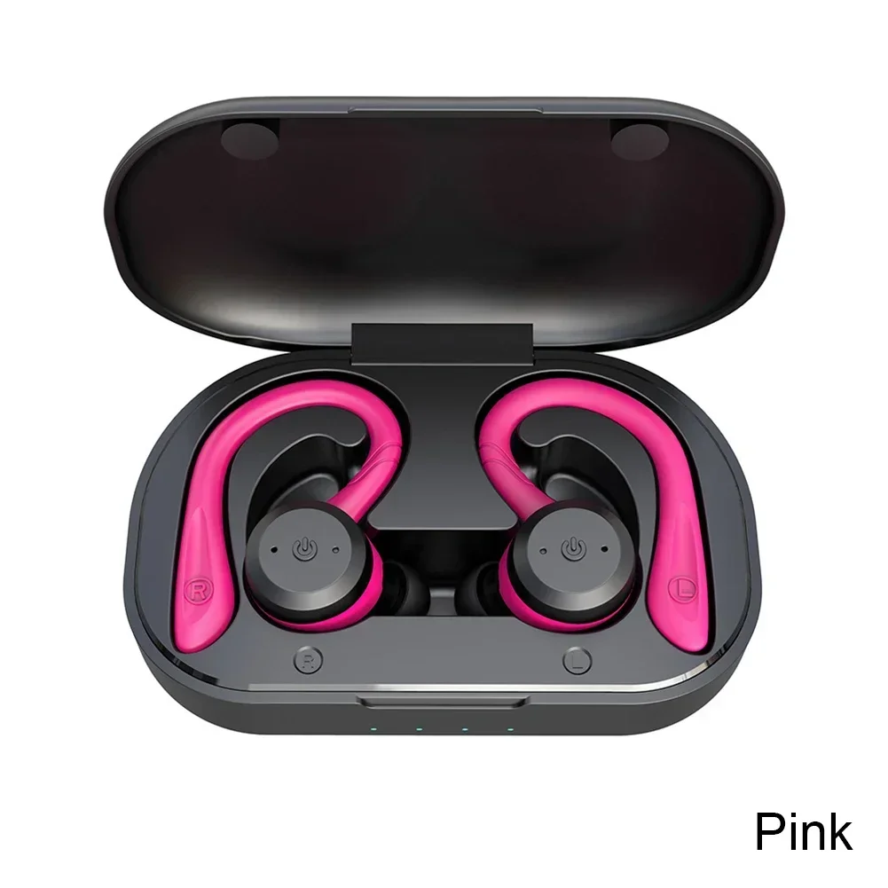 AquaBeat Waterproof Bluetooth Earbuds IPX7 Sport Wireless Swimming Headphones with 20H Playtime