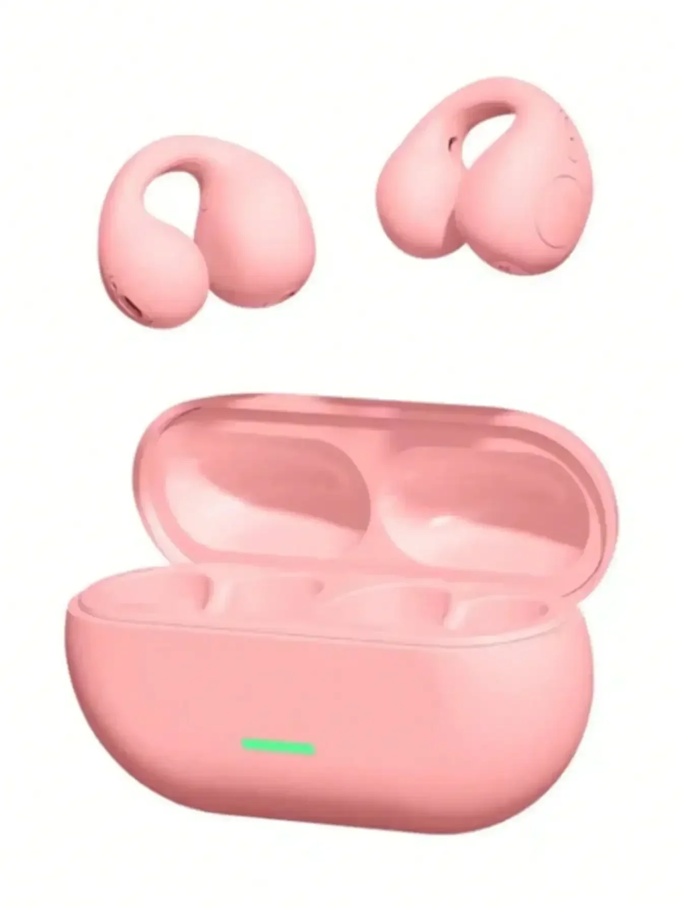 Open Ear Clip Wireless Earbuds Bluetooth 5.3 HiFi Sport Headphones