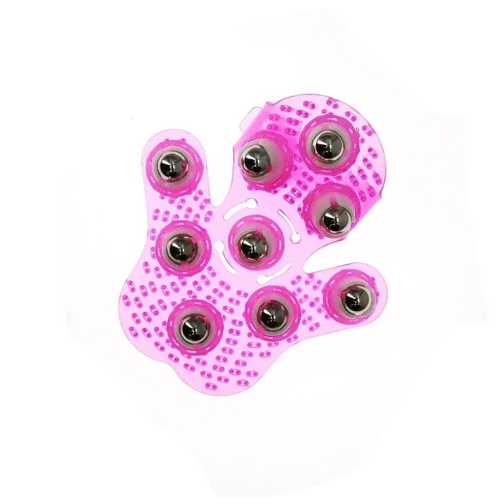 Roller Ball Body Massage Glove for Muscle Relief and Full Body Massage