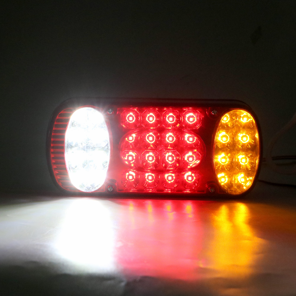 LED Trailer Tail Lights Truck Brake Turn Signal Running Lamps