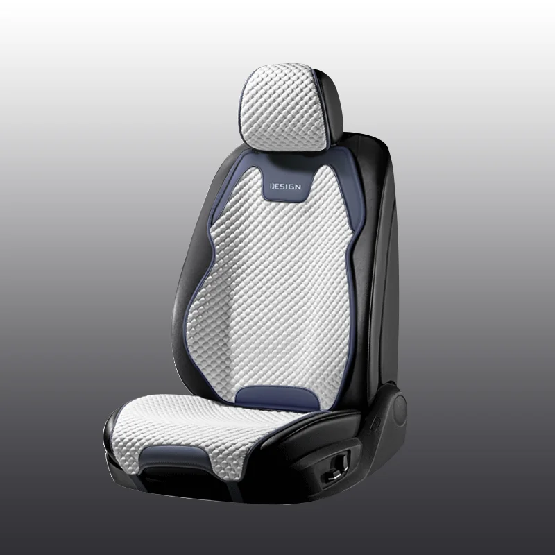 Ice Silk Cooling Car Seat Cushion Breathable Universal Front Seat Cover