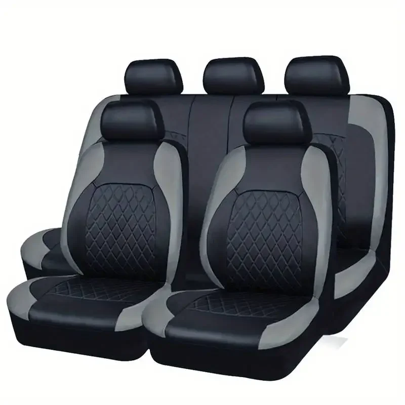 Universal PVC Car Seat Covers Sport Style Seat Protectors