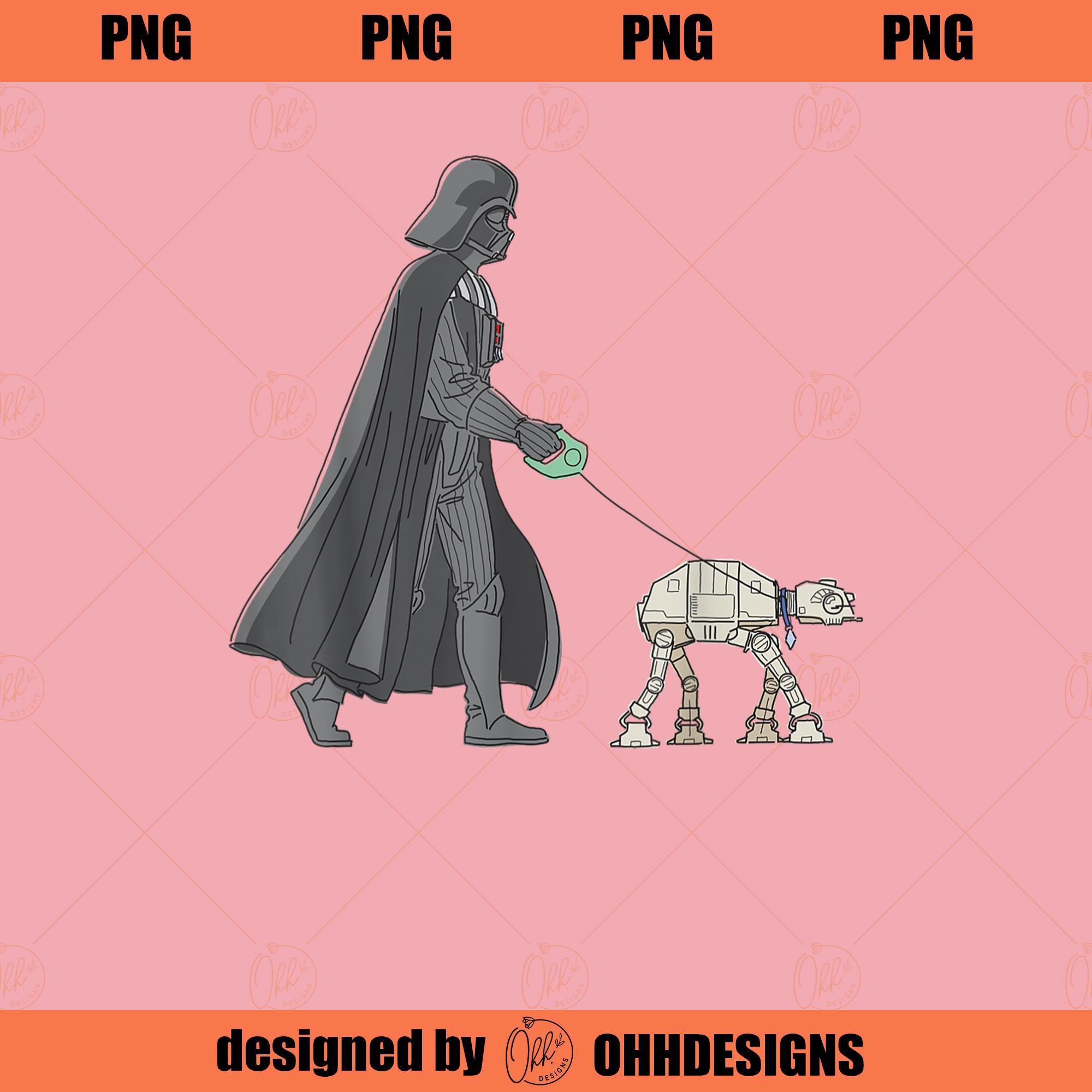 Star Wars Darth Vader ATAT Walker Dis PNG Download - Inspire Uplift
