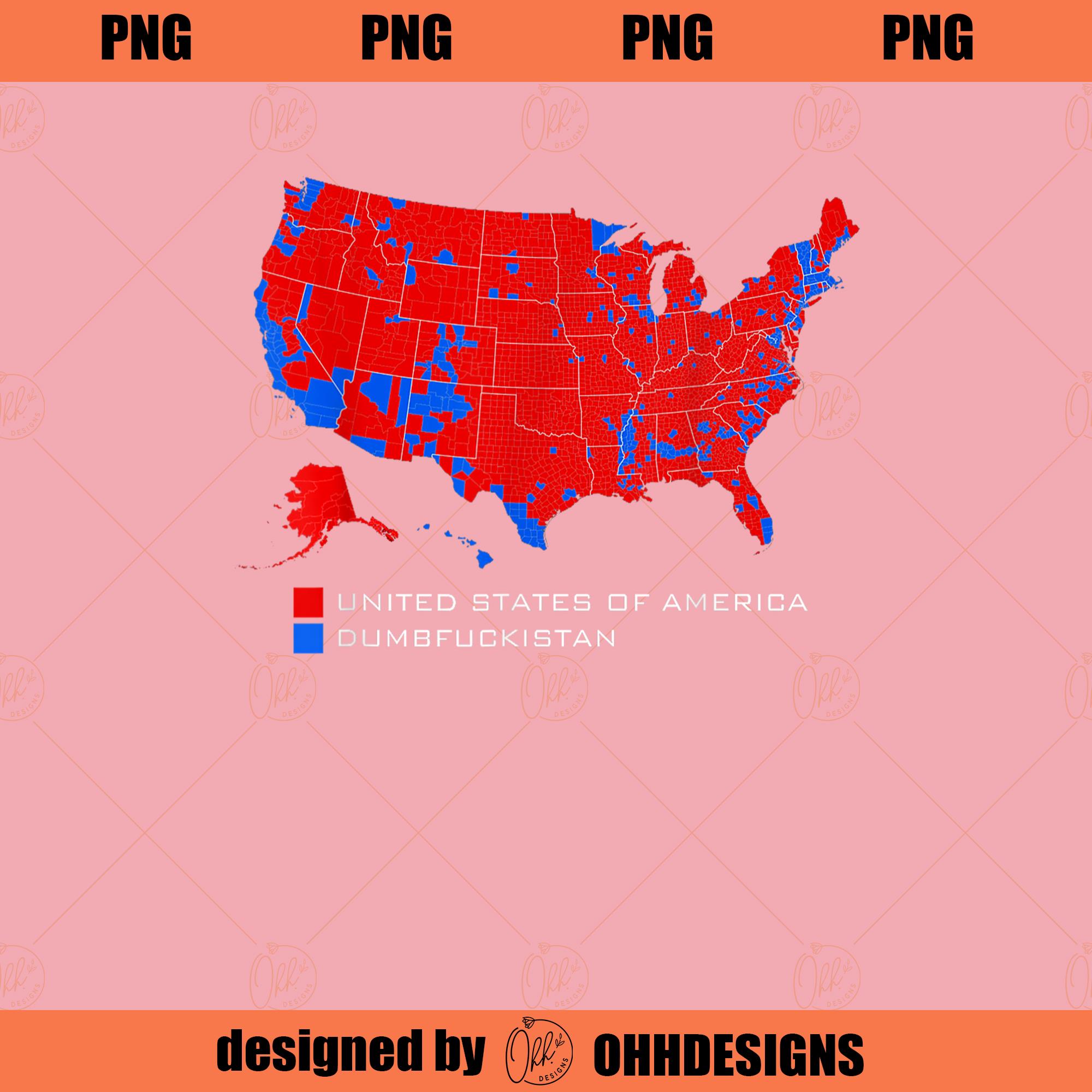 Election Map United States of America - 1707920005 TIU21012024101 ElectionMapUnitedStatesofAmericaDumbfuckistanPNGDownload
