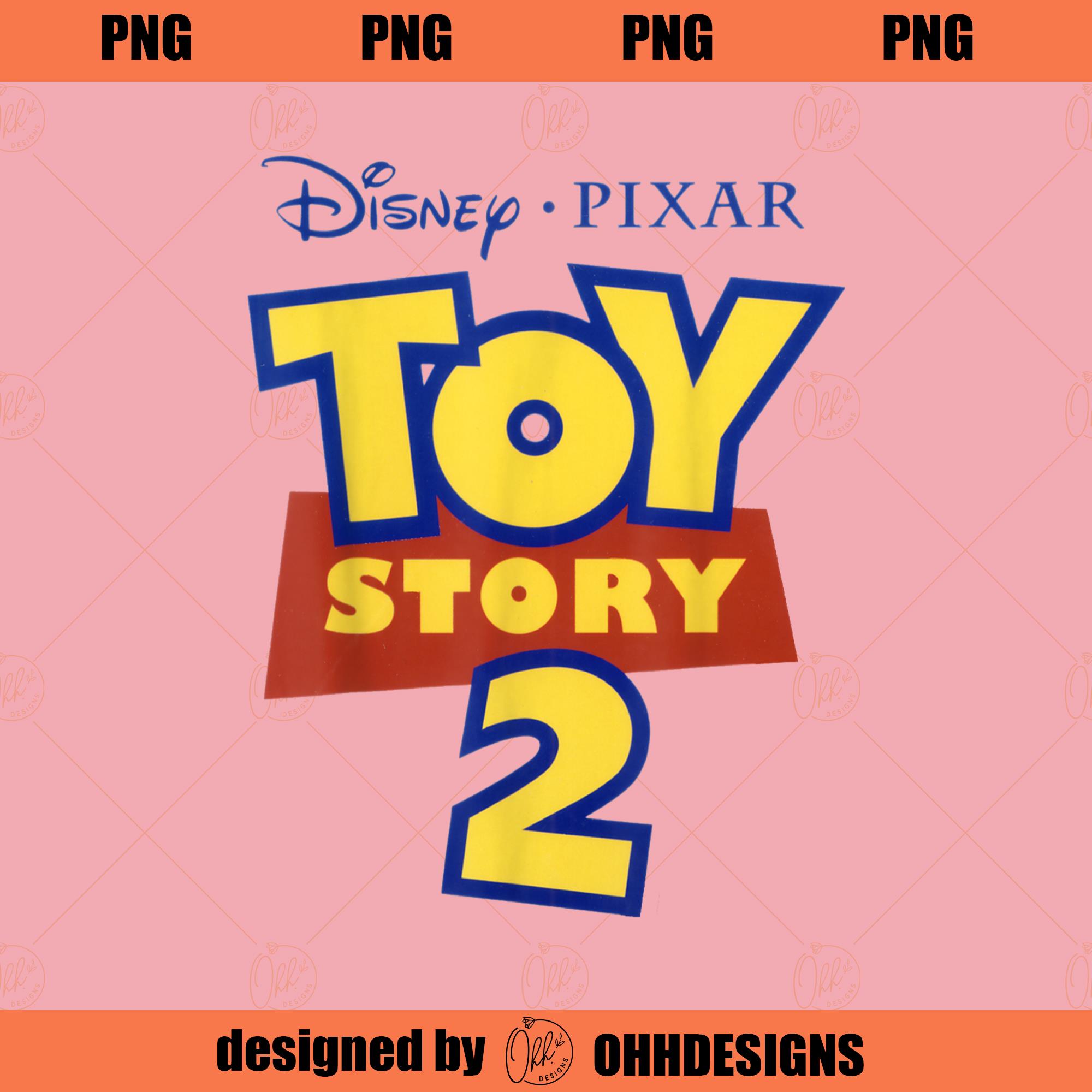 Disney Pixar Toy Story 2 Title Logo PNG Download - Inspire Uplift