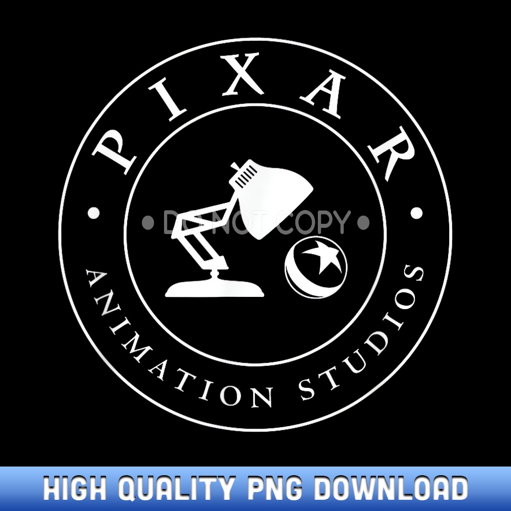 Pixar Animation Studios Luxo Jr White Logo - PNG Sublimation | Inspire ...