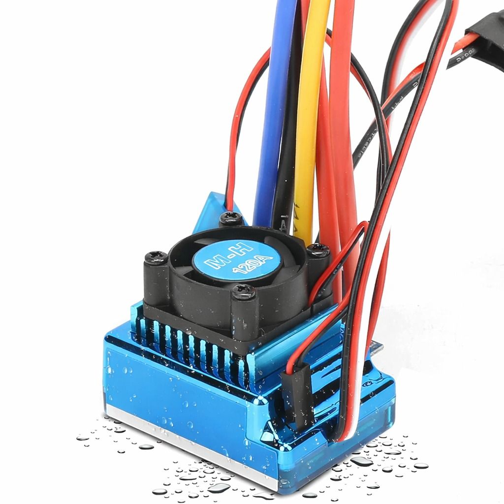 Brushless ESC Electric Speed Controller, High-Performance, for RC Cars and Boats